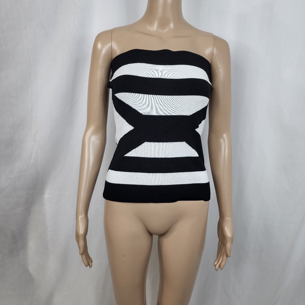 Cache Straples Shirts Size Small Color Black And … - image 1